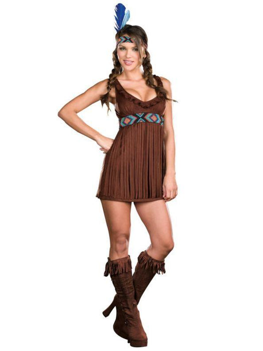 Buy Tribal Trouble Native American Womens Costume from Costume Super Centre AU