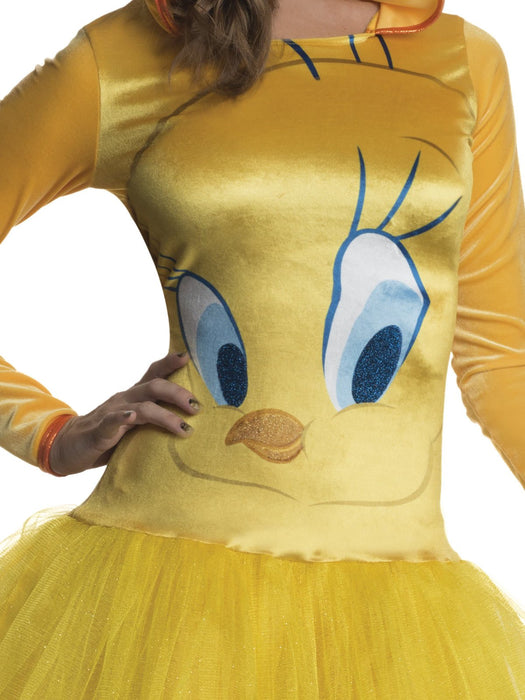 Buy Tweety Pie Hooded Tutu Costume for Adults - Warner Bros Looney Tunes from Costume Super Centre AU