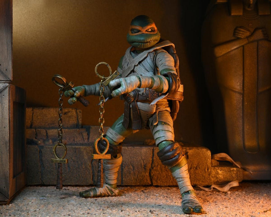 Buy Teenage Mutant Ninja Turtles X Universal Monsters – 7" Action Figurine – Ultimate Michelangelo as The Mummy - NECA Collectibles from Costume Super Centre AU