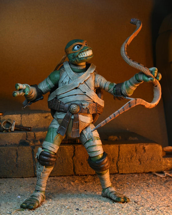 Buy Teenage Mutant Ninja Turtles X Universal Monsters – 7" Action Figurine – Ultimate Michelangelo as The Mummy - NECA Collectibles from Costume Super Centre AU