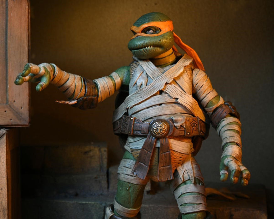 Buy Teenage Mutant Ninja Turtles X Universal Monsters – 7" Action Figurine – Ultimate Michelangelo as The Mummy - NECA Collectibles from Costume Super Centre AU