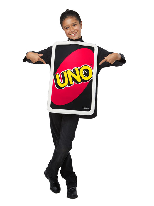 Buy Uno Draw Four Card Tabard Costume for Kids - Mattel Games from Costume Super Centre AU