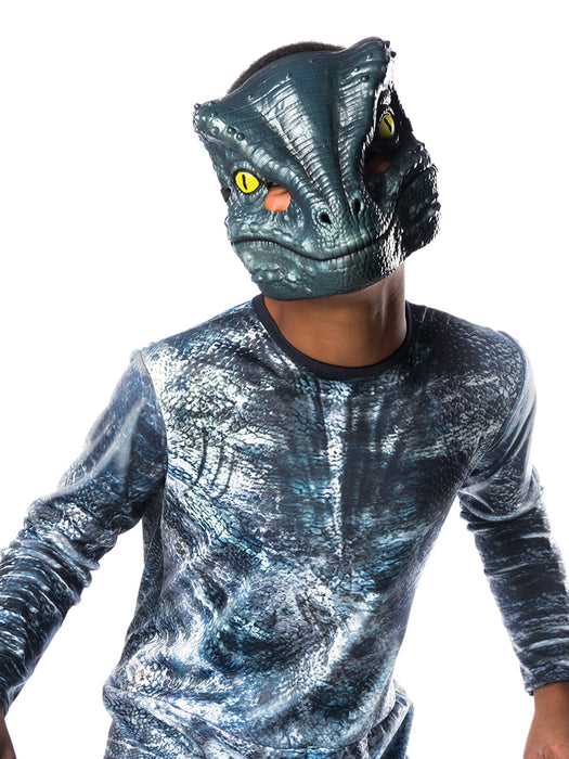 Buy Velociraptor 'Blue' Deluxe Lenticular Costume for Kids - Universal Jurassic World Dominion from Costume Super Centre AU