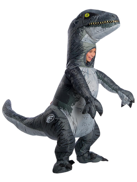Jurassic World - Velociraptor 'Blue' Inflatable Child Costume | Costume Super Centre AU