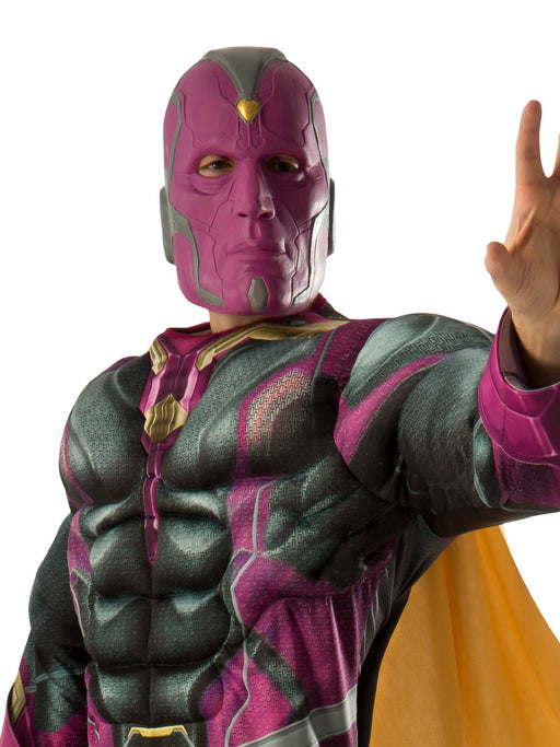 Buy Vision Deluxe Costume for Adults - Marvel Avengers from Costume Super Centre AU