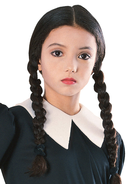 Buy Wednesday Addams Wig for Kids - The Addams Family from Costume Super Centre AU