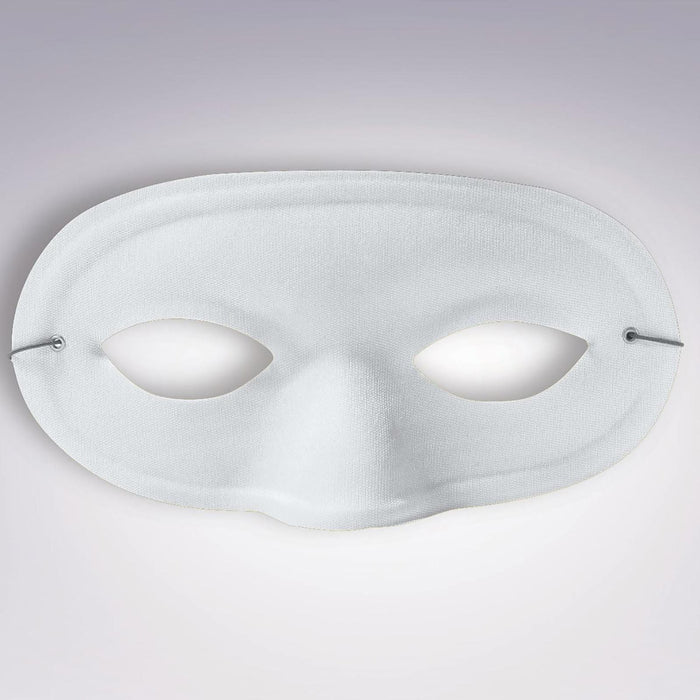 White Silk Mask | Costume Super Centre AU