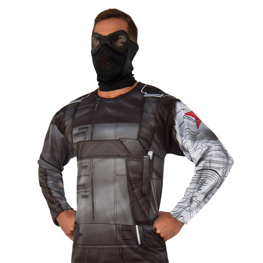 Winter Soldier Adult Costume Top and Mask Set | Costume Super Centre AU