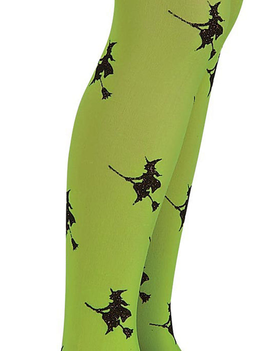 Buy Witch Green Child Tights from Costume Super Centre AU