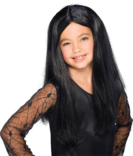 Buy Witch's Long Black Wig for Kids from Costume Super Centre AU