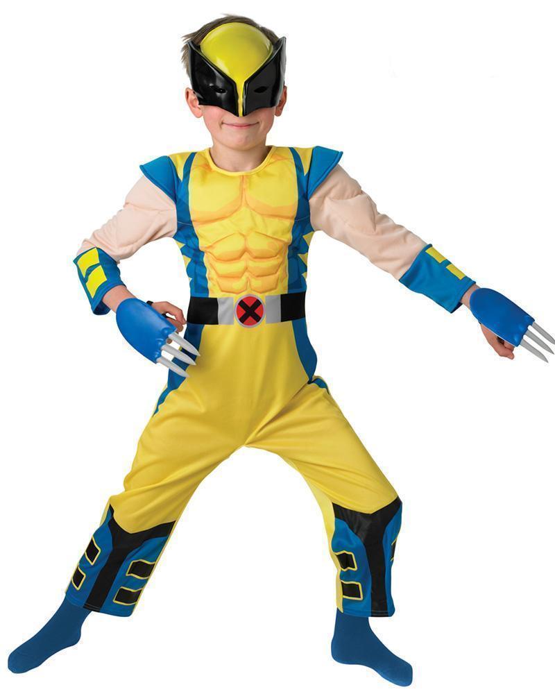 Wolverine Deluxe Costume for Kids Marvel XMen Costume Super Centre
