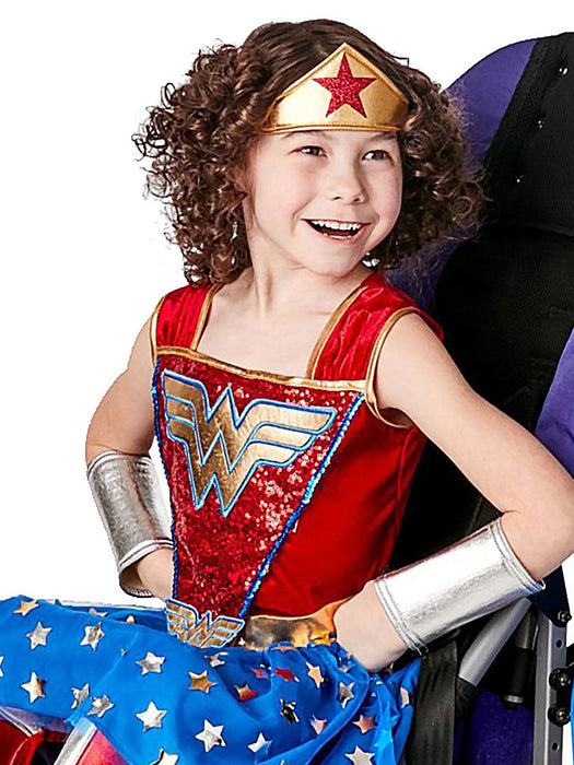 Buy Wonder Woman Adaptive Costume for Kids - Warner Bros Justice League from Costume Super Centre AU
