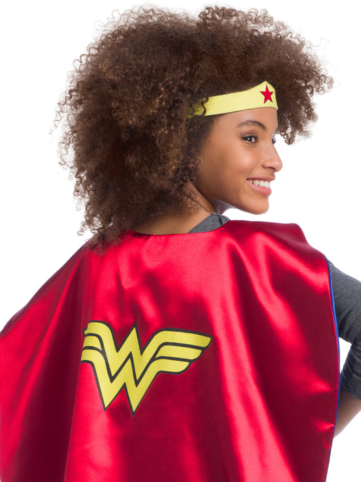 Buy Wonder Woman Cape Set for Kids - Warner Bros DC Comics from Costume Super Centre AU