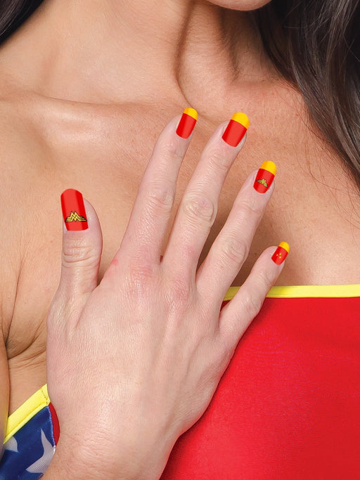 Buy Wonder Woman Nail Decal Kit - Warner Bros DC Comics from Costume Super Centre AU