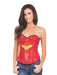 Wonder Woman Adult Sequin Corset | Costume Super Centre AU