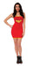 Wonder Woman Adult Tube Dress | Costume Super Centre AU
