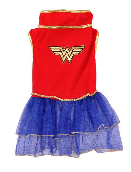Buy Wonder Woman Tutu Dress Pet Costume - Warner Bros DC Comics from Costume Super Centre AU
