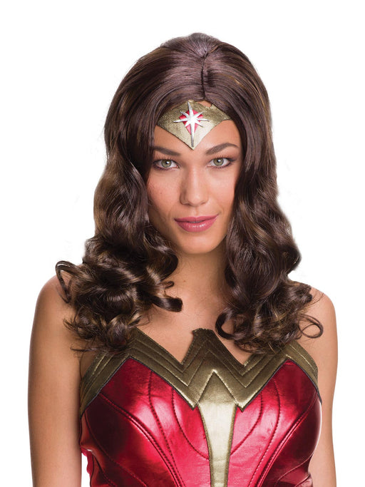 Buy Wonder Woman Wig for Adults - Warner Bros Justice League from Costume Super Centre AU
