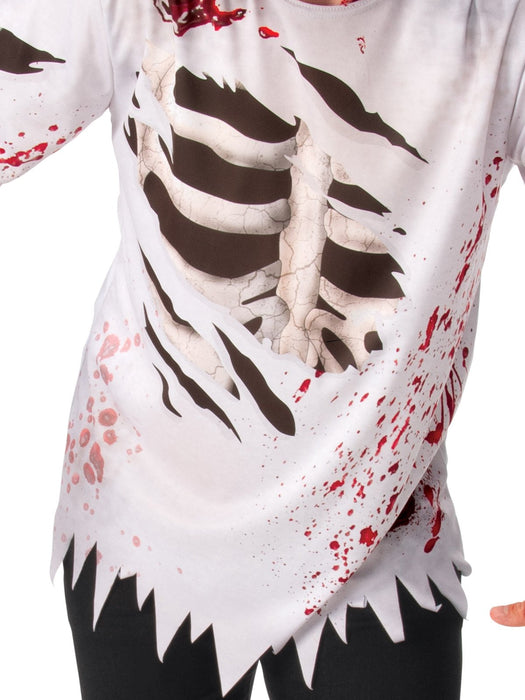 Buy Zombie Costume Top for Adults from Costume Super Centre AU